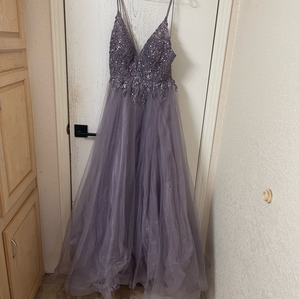 Purple Prom Dress